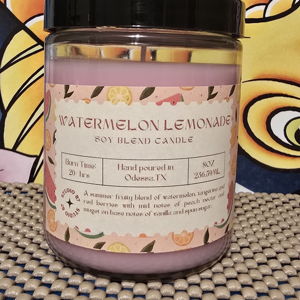 Hand crafted Soy blend scented candle
